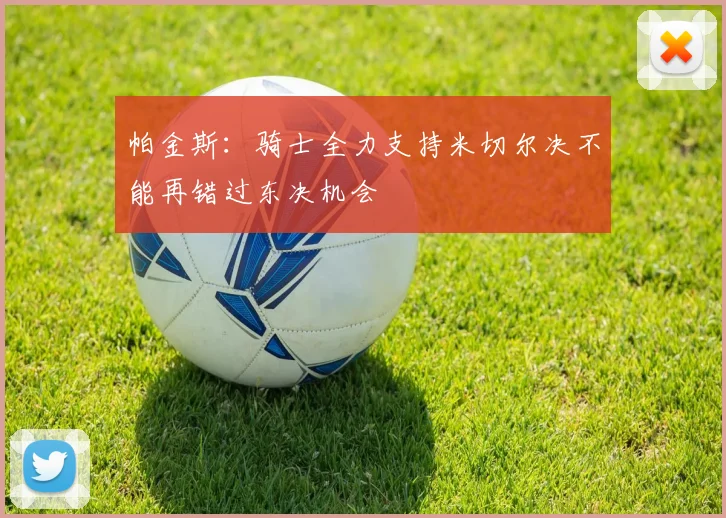 帕金斯：骑士全力支持米切尔决不能再错过东决机会